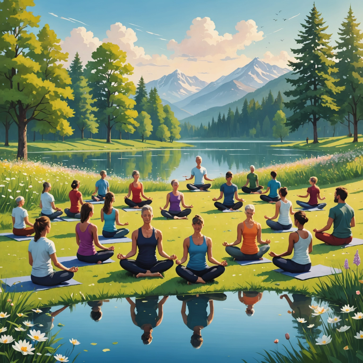 Йога: ключ к гармонии тела и разума в современном мире