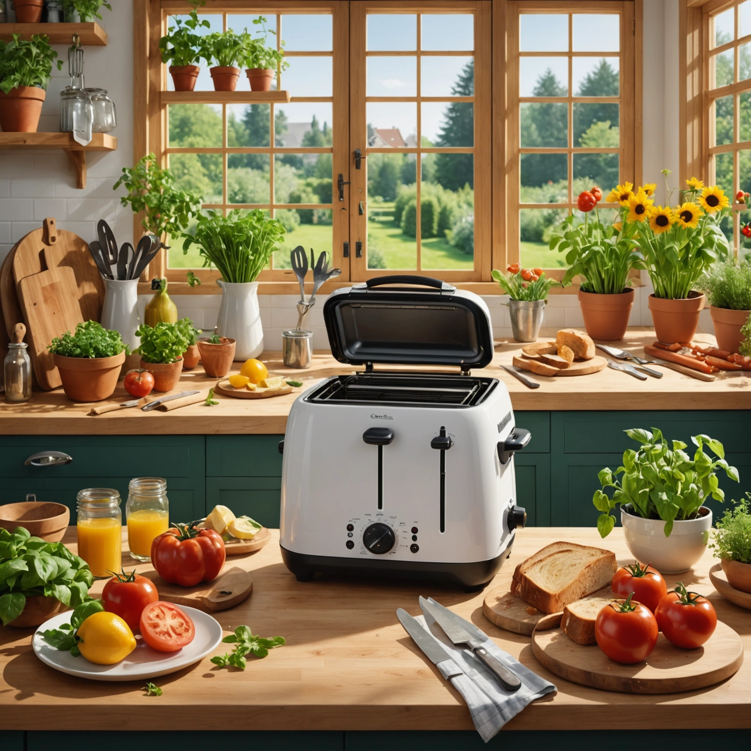 Садоводство и необычные подходы к кулинарии: как объединить заботу о природе с рецептами блюд для тостера
