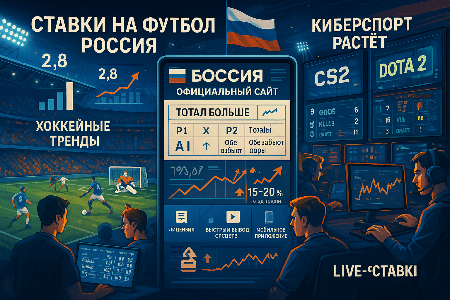 БК россия - тренды последних туров
